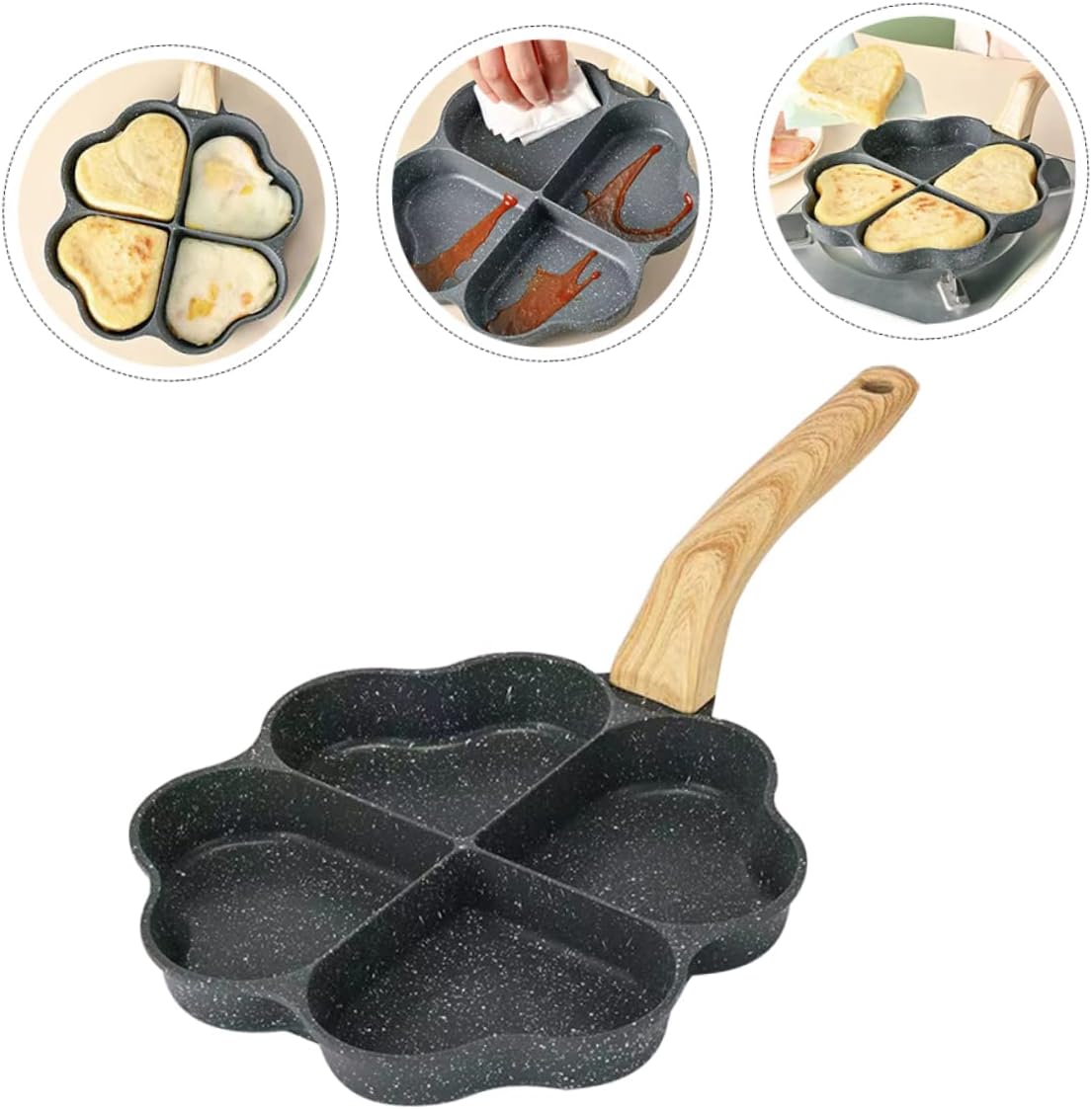Poêle Multi-cuisson 4 Cœurs