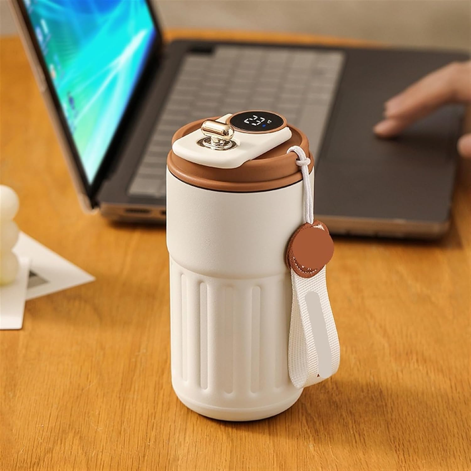 Tasse Isotherme avec Affichage LED